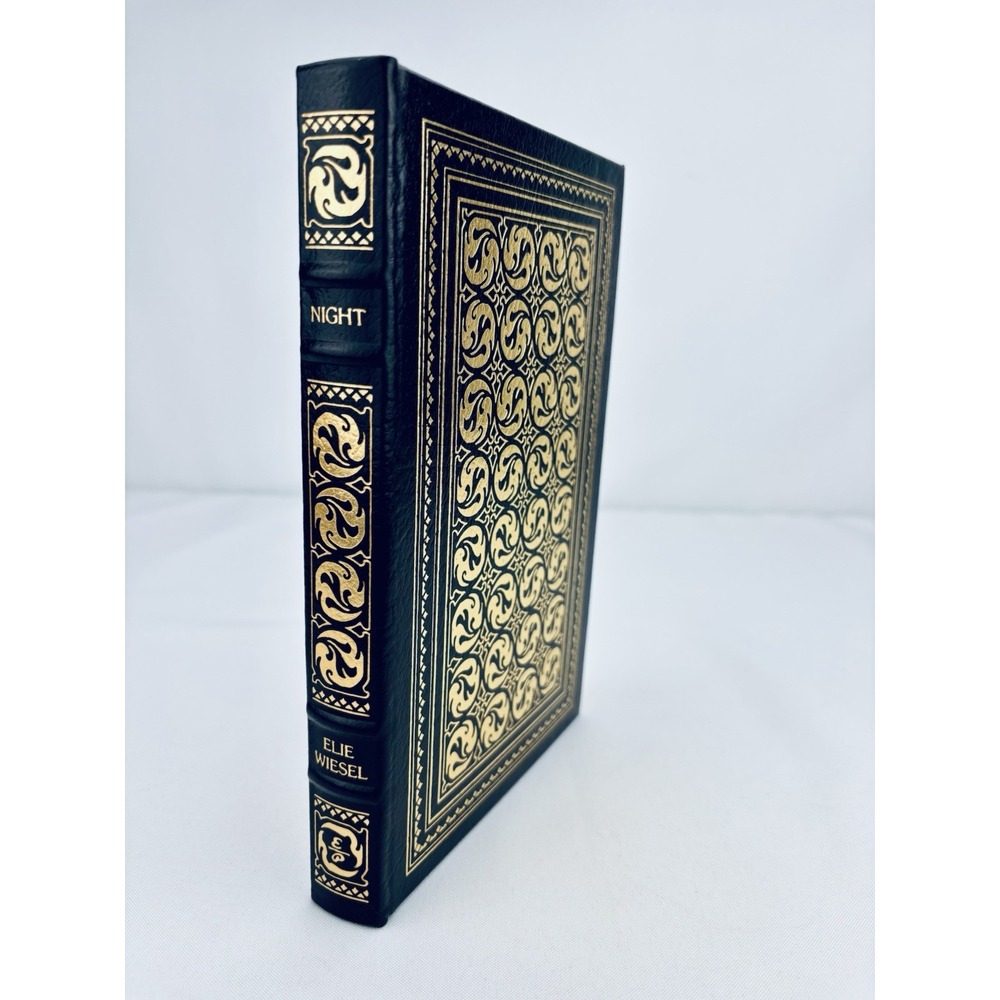 Easton Press NIGHT Elie Wiesel Leather Bound Great Books 20th Century W/Notes